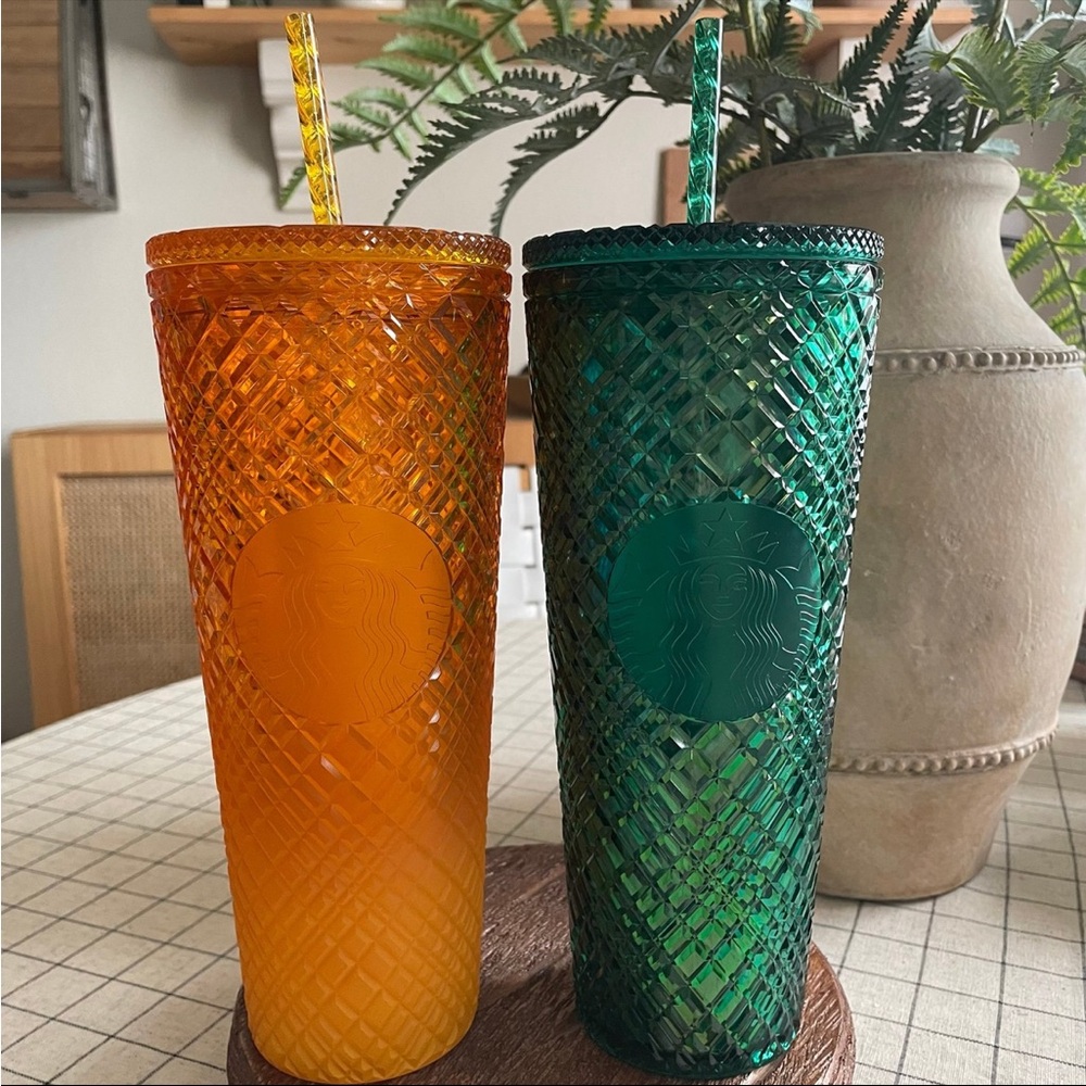 Starbucks Bundle of 2 Jeweled Tumblers